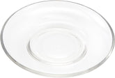 Small Glass Round Saucer, Set of 6